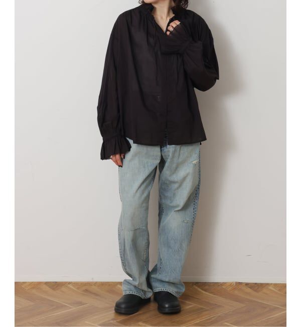 journal standard luxe「コットンローン フリルブラウス」|シャツ・ブラウス|