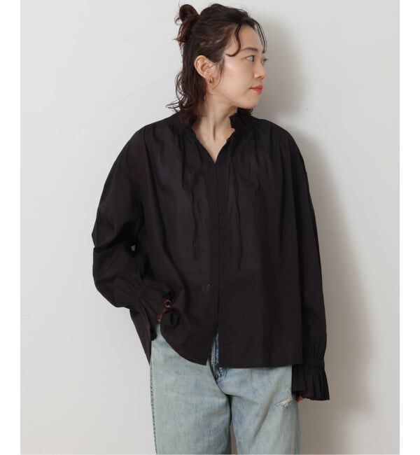 journal standard luxe「コットンローン フリルブラウス」|シャツ・ブラウス|