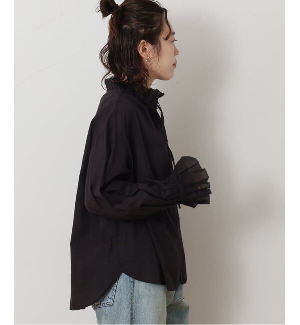 journal standard luxe「コットンローン フリルブラウス」|シャツ・ブラウス|