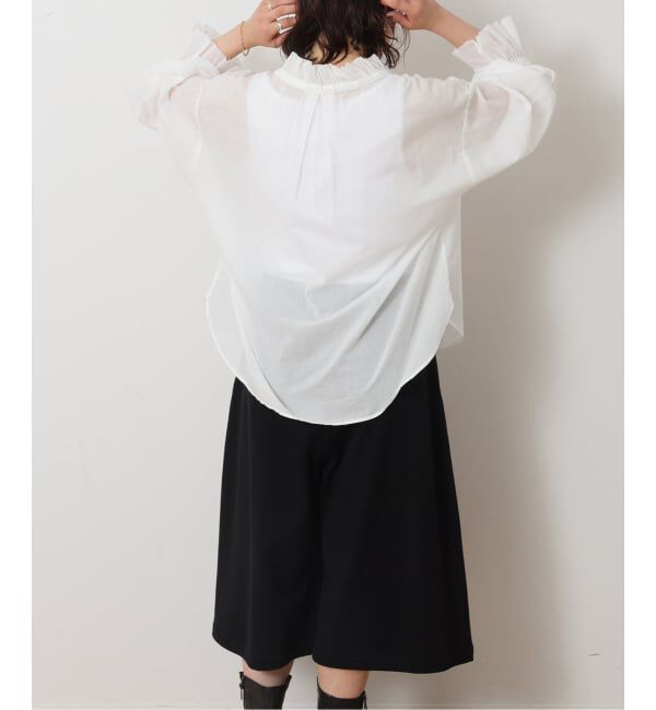 journal standard luxe「コットンローン フリルブラウス」|シャツ・ブラウス|