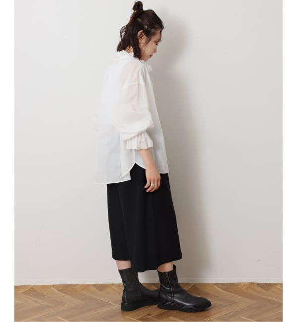 journal standard luxe「コットンローン フリルブラウス」|シャツ・ブラウス|