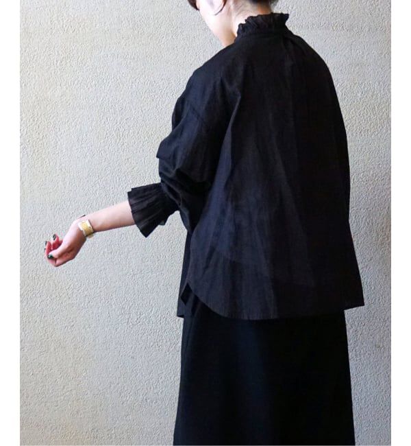 journal standard luxe「コットンローン フリルブラウス」|シャツ・ブラウス|