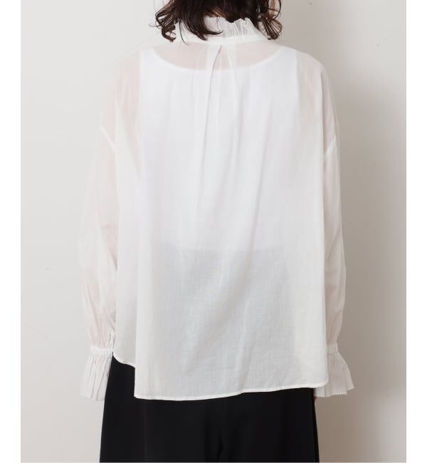 journal standard luxe「コットンローン フリルブラウス」|シャツ・ブラウス|