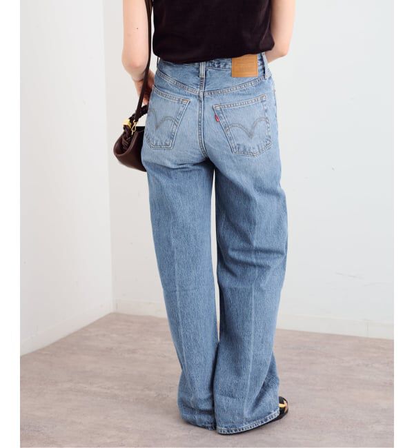U by SPICK&SPAN「LEVI'S/リーバイス RIBCAGE WIDE LEG」|デニム|