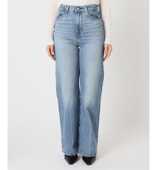 U by SPICK&SPAN「LEVI'S/リーバイス RIBCAGE WIDE LEG」|デニム|