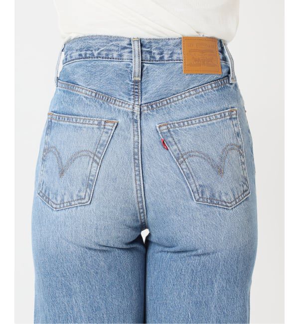 U by SPICK&SPAN「LEVI'S/リーバイス RIBCAGE WIDE LEG」|デニム|