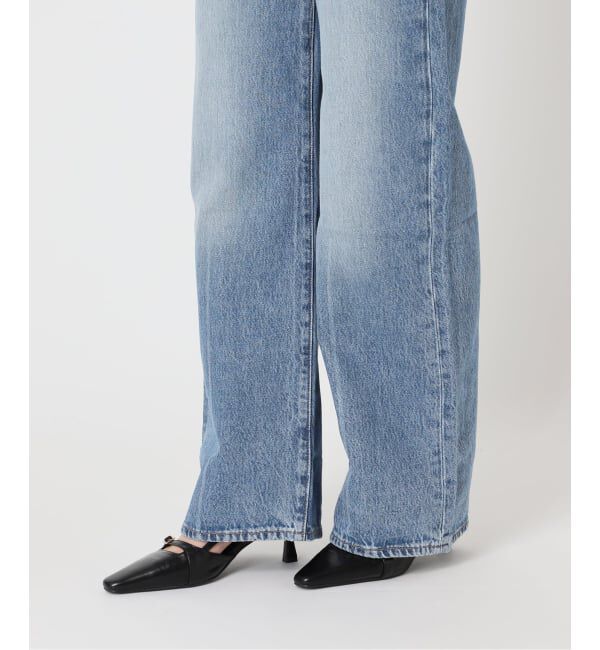 U by SPICK&SPAN「LEVI'S/リーバイス RIBCAGE WIDE LEG」|デニム|