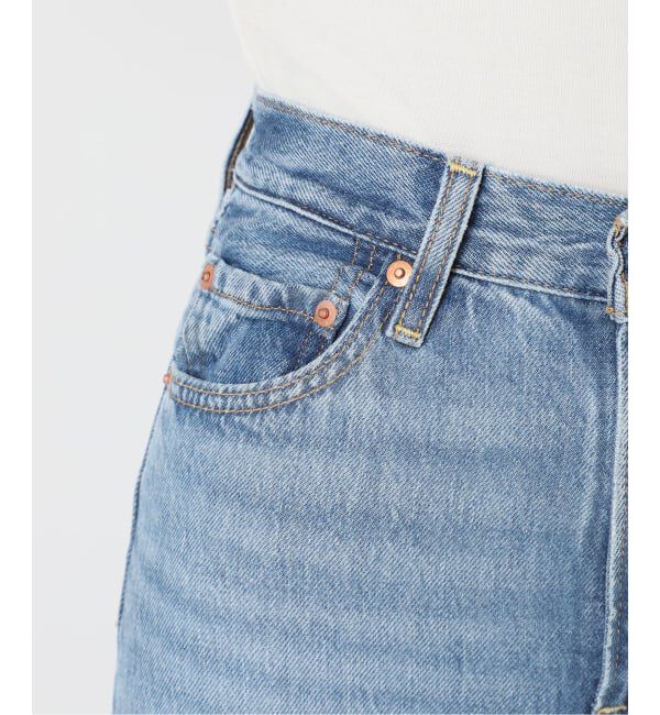 U by SPICK&SPAN「LEVI'S/リーバイス RIBCAGE WIDE LEG」|デニム|