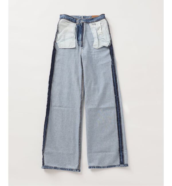 U by SPICK&SPAN「LEVI'S/リーバイス RIBCAGE WIDE LEG」|デニム|