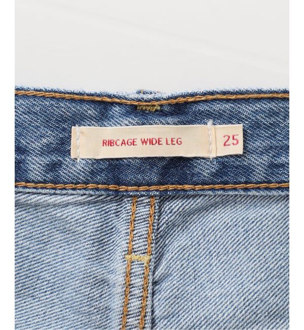 U by SPICK&SPAN「LEVI'S/リーバイス RIBCAGE WIDE LEG」|デニム|