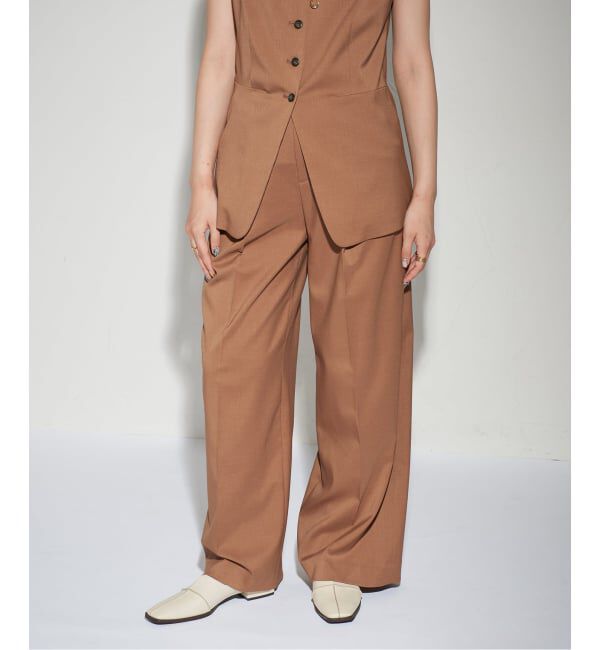 GRISE「《追加/WEB+一部店舗限定》GRISEレザースクエアクロスシームアンクルフラット」|その他|
