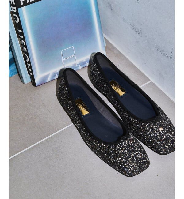 GRISE「《追加/WEB+一部店舗限定》GRISEスクエアグリッターフラット」|その他|