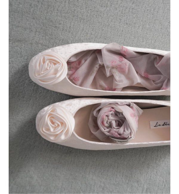  「《WEB+一部店舗限定》Le decore / ル デコレ petit rose ballet」|バレエシューズ|ナチュラル