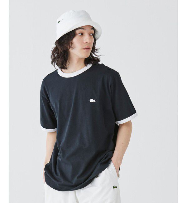 LACOSTE「ピケバケットハット」|ハット|