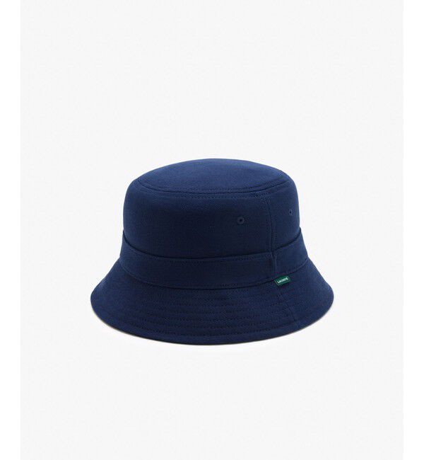 LACOSTE「ピケバケットハット」|ハット|
