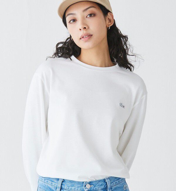 LACOSTE「ベーシックロングスリーブTシャツ / 長袖Tシャツ」|Tシャツ・カットソー|