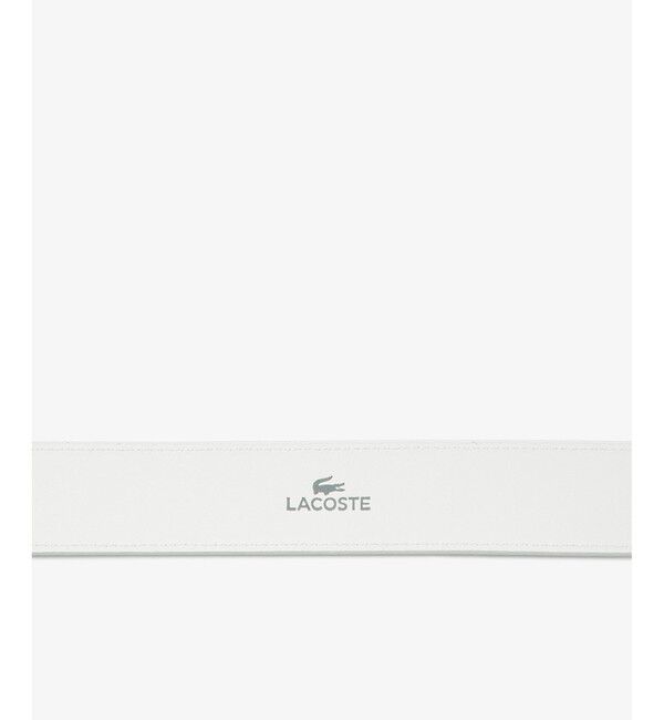 LACOSTE「オーバーサイズエンブレムバックルベルト」|ベルト|