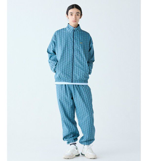 LACOSTE「モノグラムジャカード撥水ナイロンジャケット」|その他|