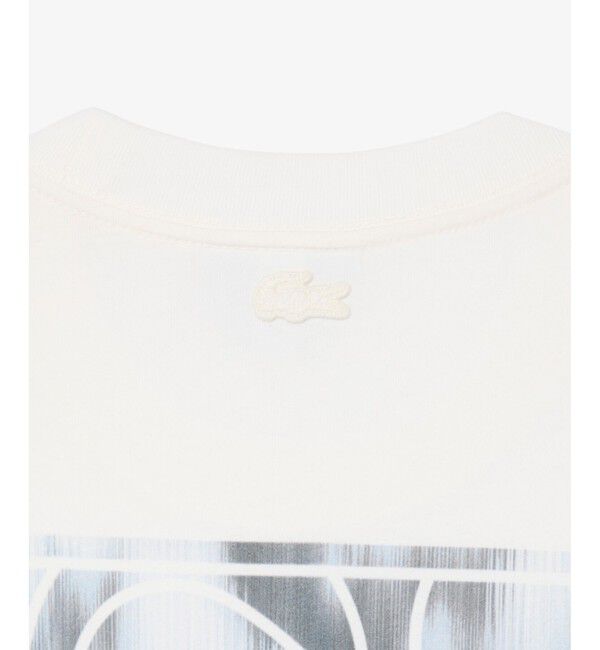 LACOSTE「テニスボールグラフィックプリントTシャツ」|Tシャツ・カットソー|