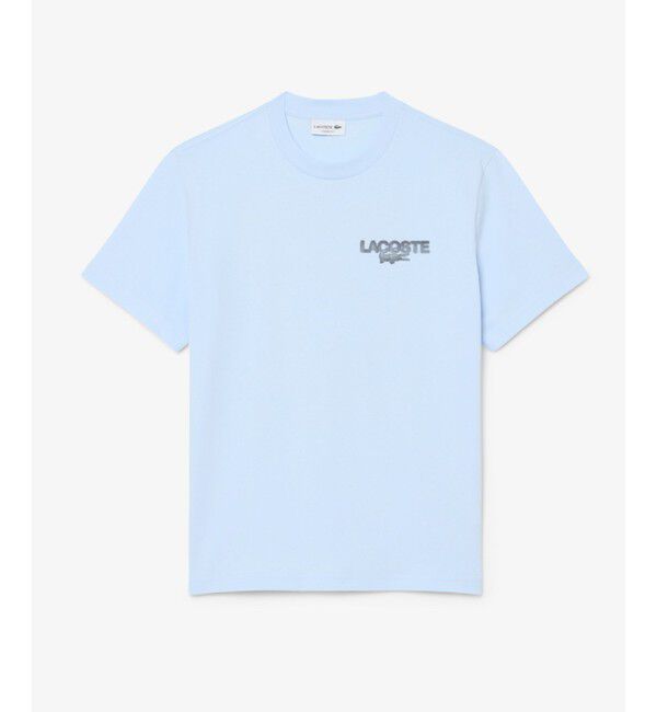 LACOSTE「テニスボールグラフィックプリントTシャツ」|Tシャツ・カットソー|