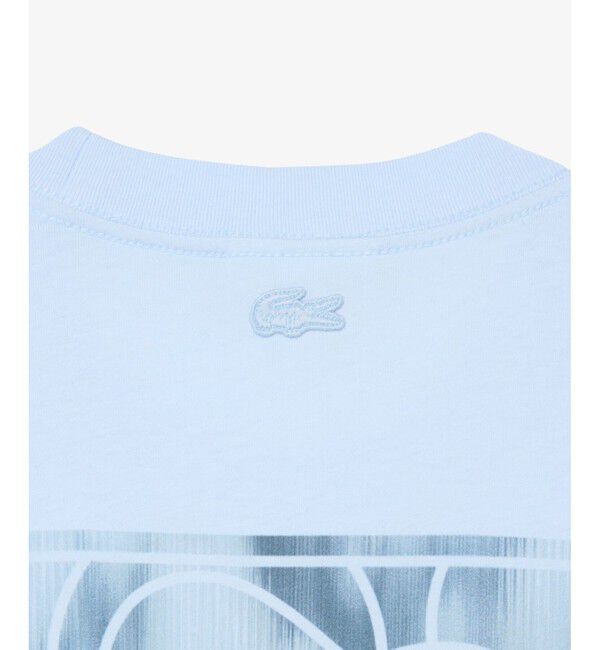 LACOSTE「テニスボールグラフィックプリントTシャツ」|Tシャツ・カットソー|