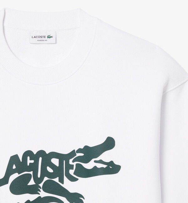 LACOSTE「ブランドネームワニロゴ クルーネックスウェット」|スウェット・ジャージ|