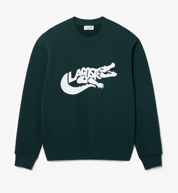 LACOSTE「ブランドネームワニロゴ クルーネックスウェット」|スウェット・ジャージ|
