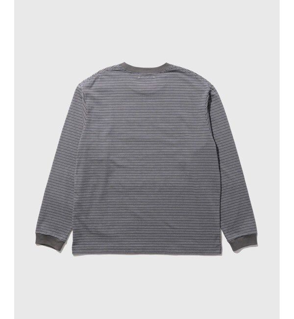 ADAM ET ROPE'「マルチボーダーロングTシャツ」|Tシャツ・カットソー|