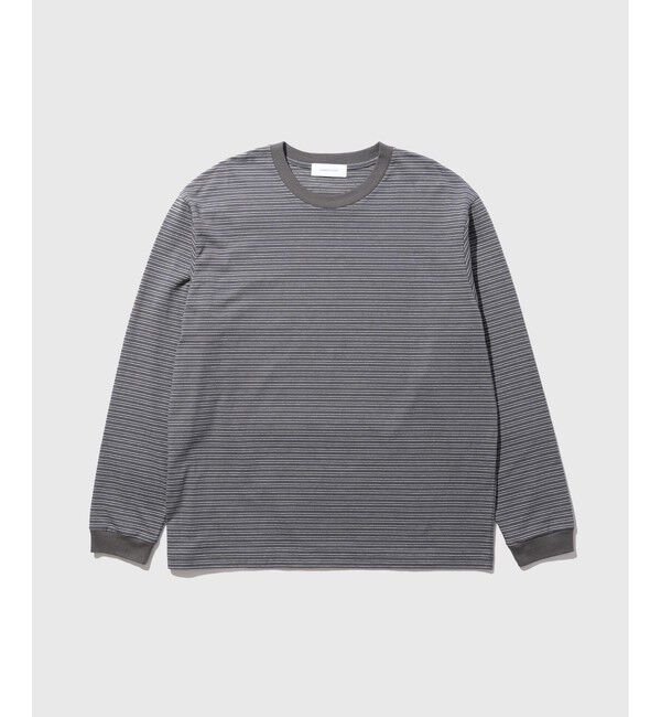 ADAM ET ROPE'「マルチボーダーロングTシャツ」|Tシャツ・カットソー|