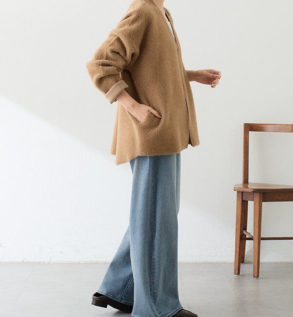  「モールボトルネックカーディガン」|ニット・セーター|