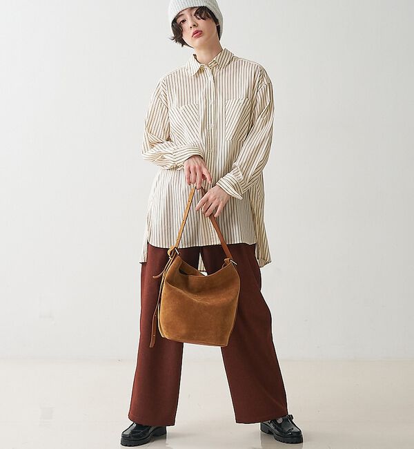 collex「【WEB限定】【AULENTTI/オウレンティ】レザーマルチショルダーバゲット」|ショルダー・メッセンジャー|