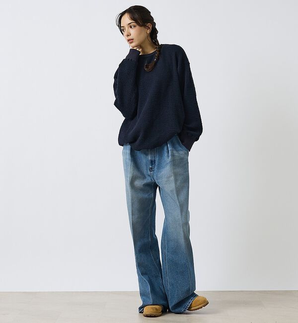 ABAHOUSE「【NEEDBY heritage/ニードバイヘリテージ】HUNK（ハンク）ミッド」|デニム|