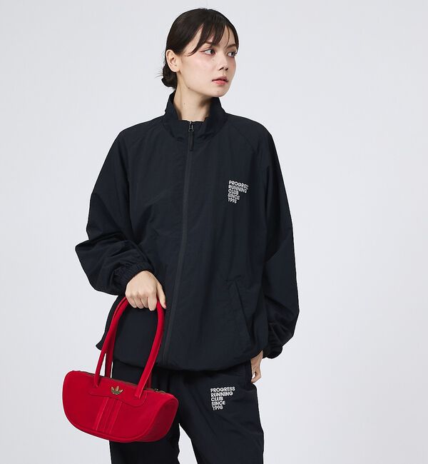 Rouge vif「【adidas/アディダス】ボウリング バッグ スエード/BOWLING BAG」|トートバッグ|