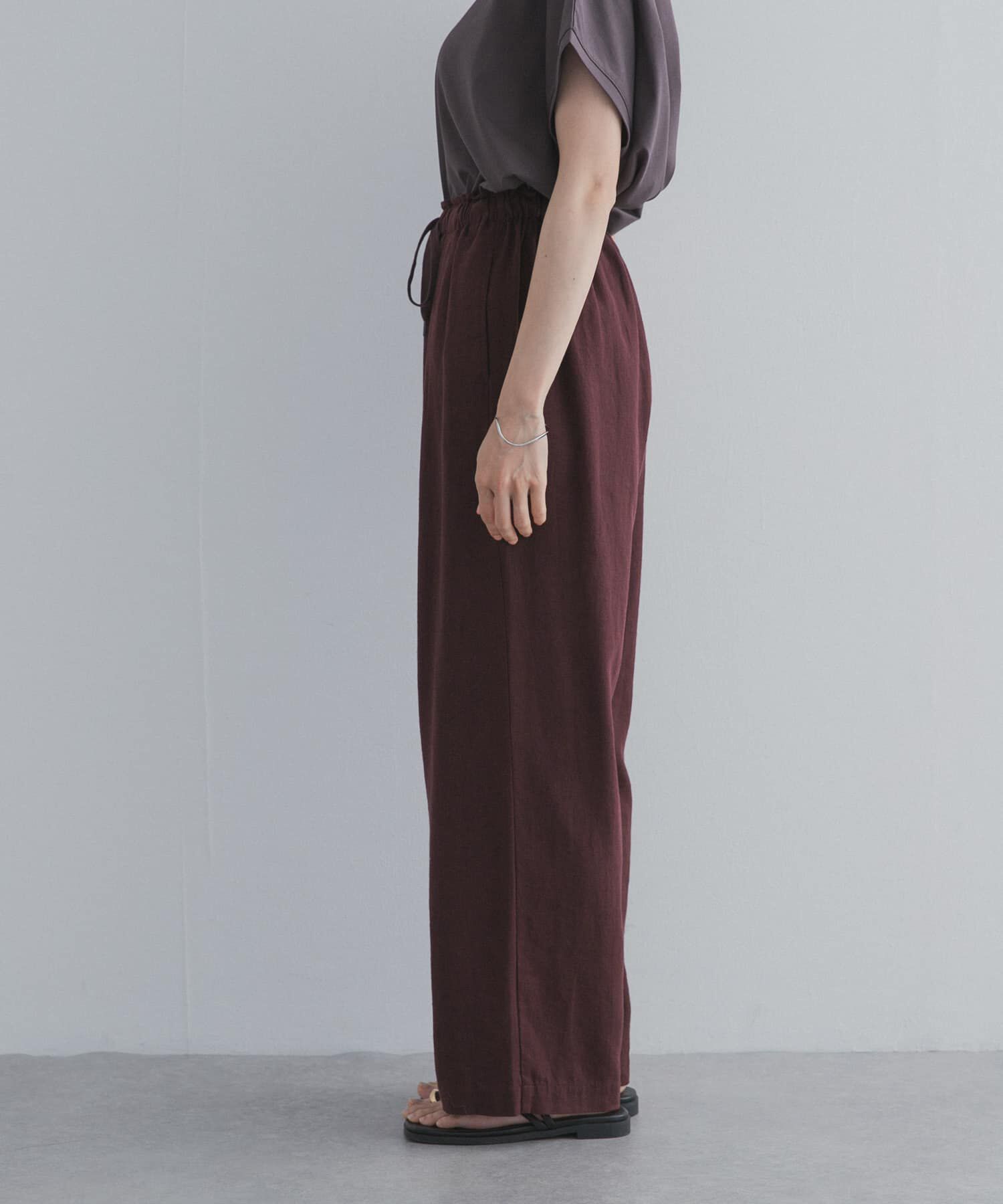 URBAN RESEARCH DOORS「リネンリヨセルイージーパンツ」|その他|