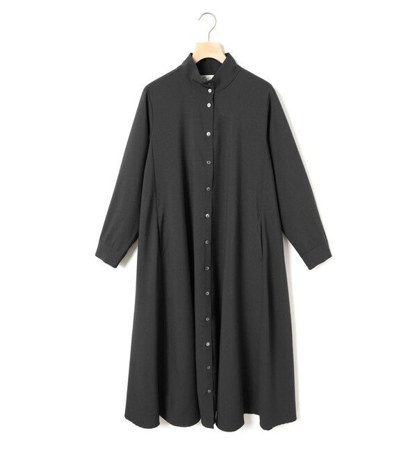 MidiUmi「MidiUmi スタンドネックコートワンピース」|ワンピース|