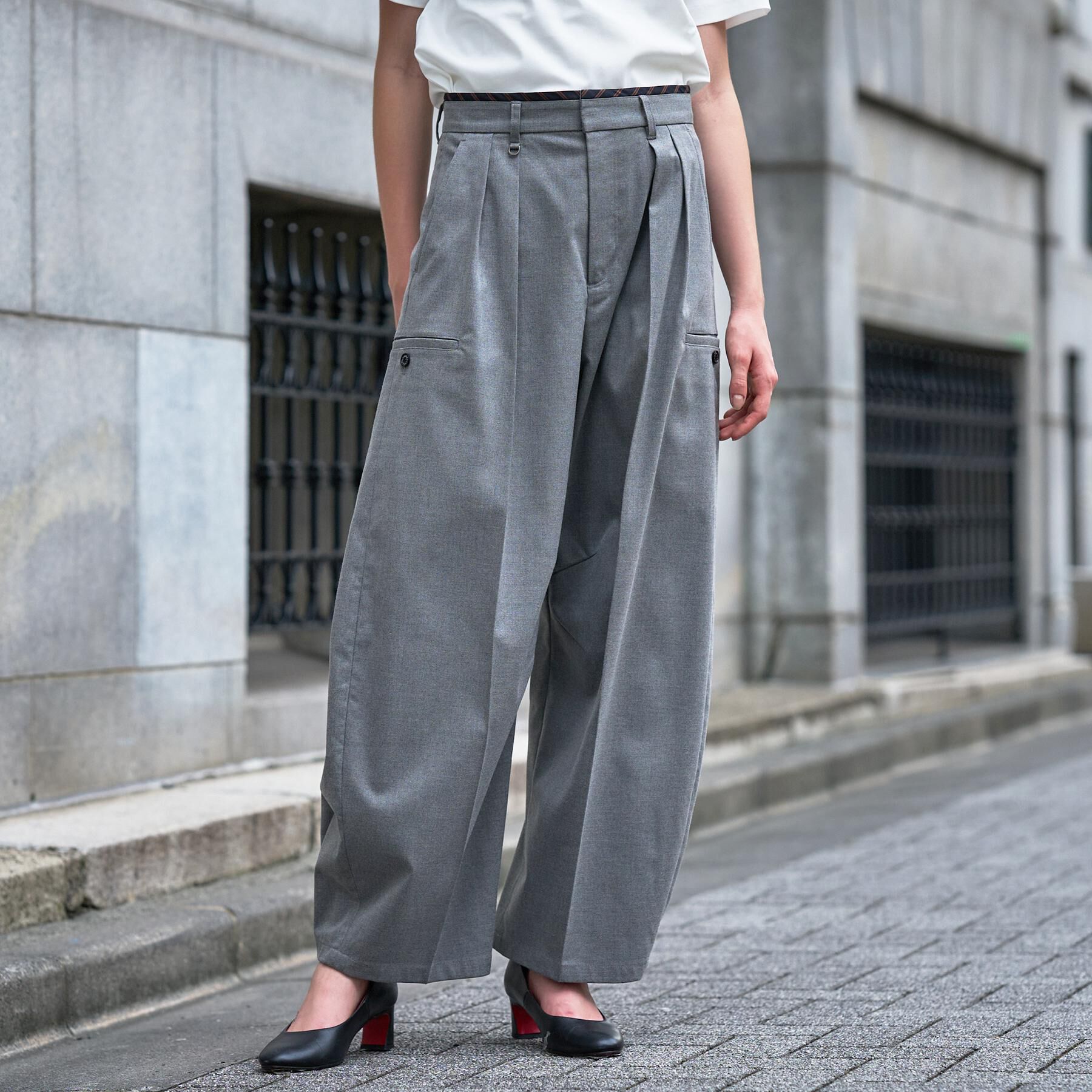 DRESSTERIOR「カービー カーゴパンツ」|その他|チャコールグレー(0