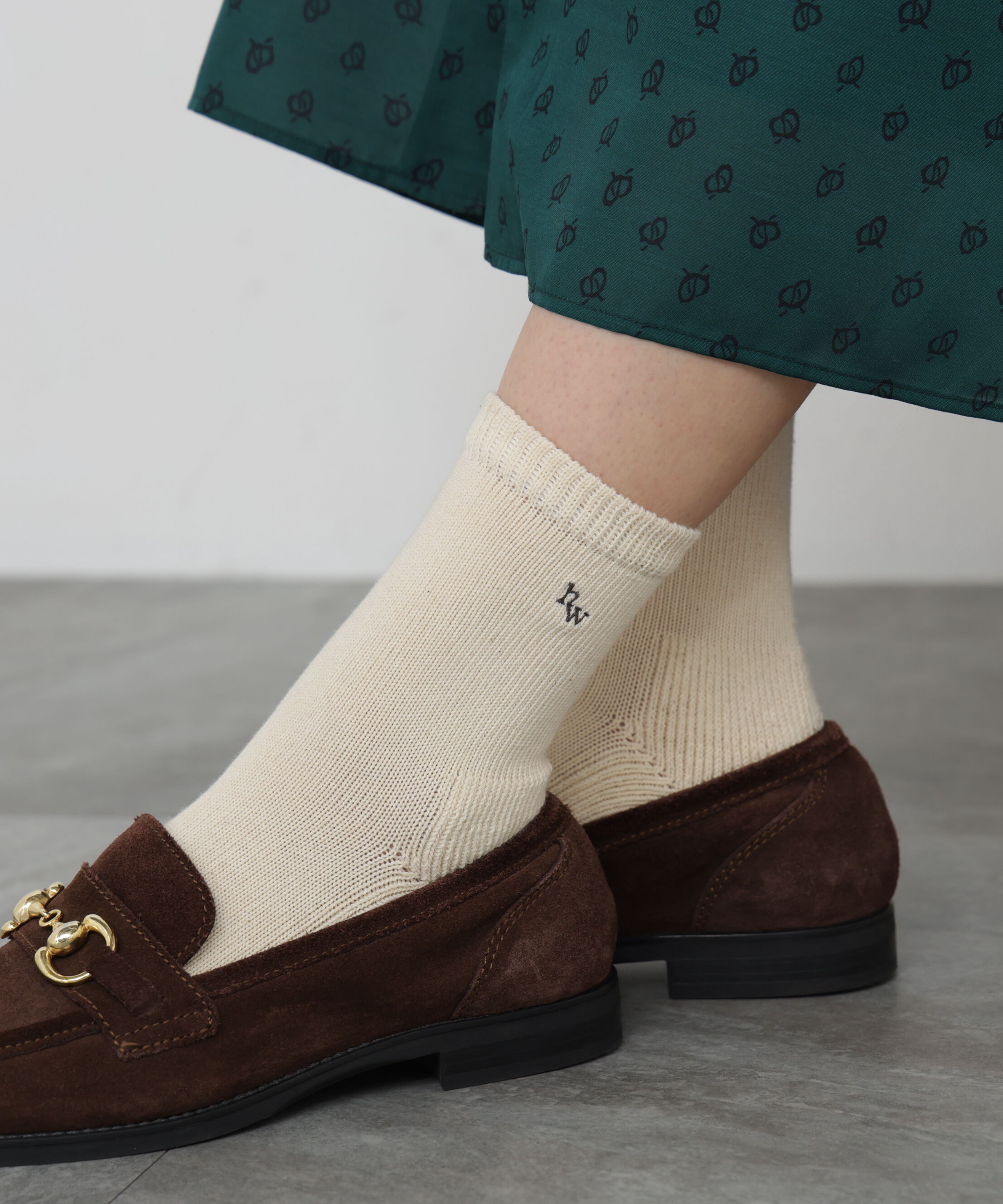  「◆≪UNDYED≫ コラボソックス」|ソックス|オフホワイト