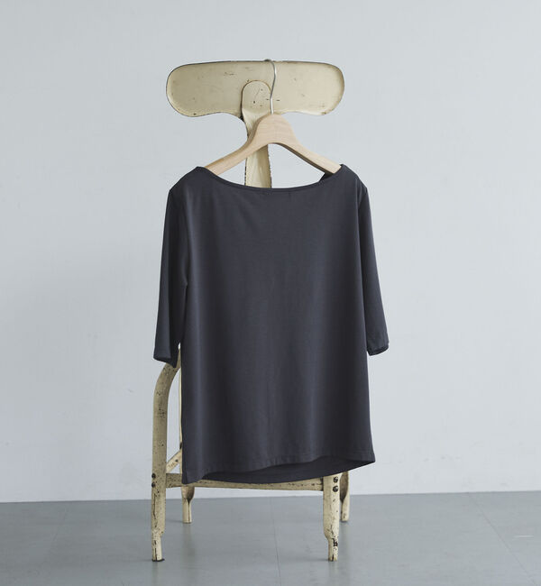 Doux archives「ニュアンスネック５分袖カットソー」|Tシャツ・カットソー|