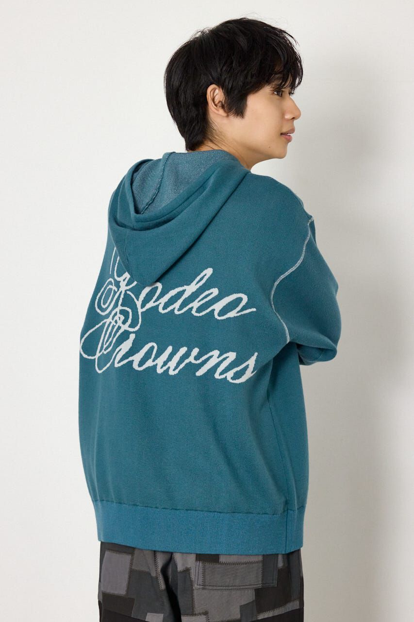 RODEO CROWNS「スウェットライクハーフzipフーディー」|パーカー|