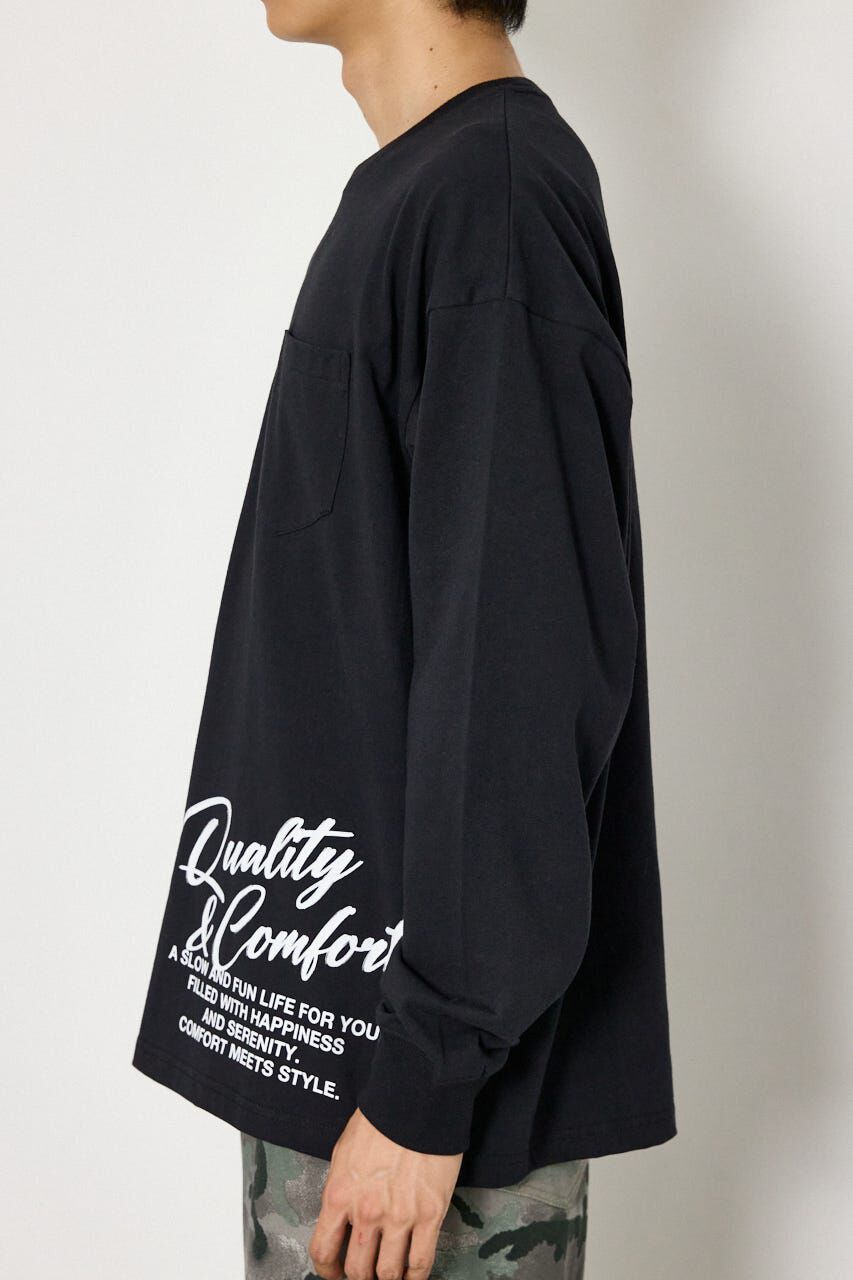 RODEO CROWNS「ショルダーロゴ長袖Tシャツ」|Tシャツ・カットソー|
