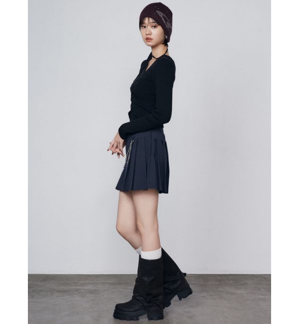EMODA「レイヤーチェーンベルトスカート」|スカート|
