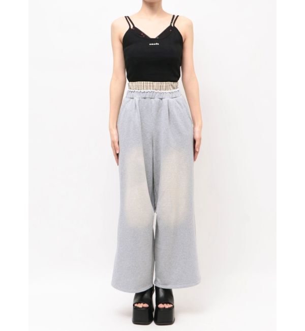 EMODA「レイヤードロゴスウェットパンツ」|その他|
