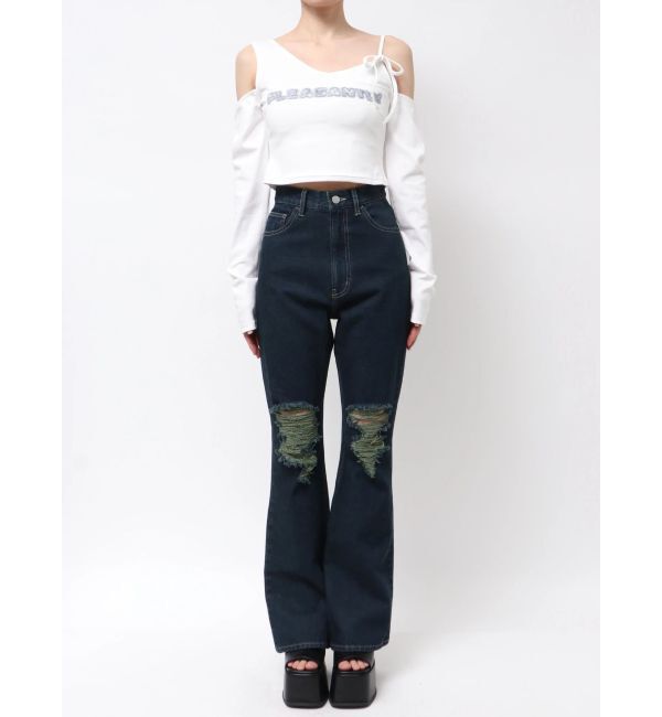 EMODA「レイヤードロゴロングスリーブTシャツ」|Tシャツ・カットソー|