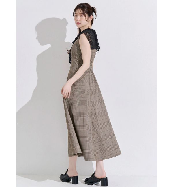 MERCURYDUO「セーラーカラーノースリワンピース」|ワンピース|