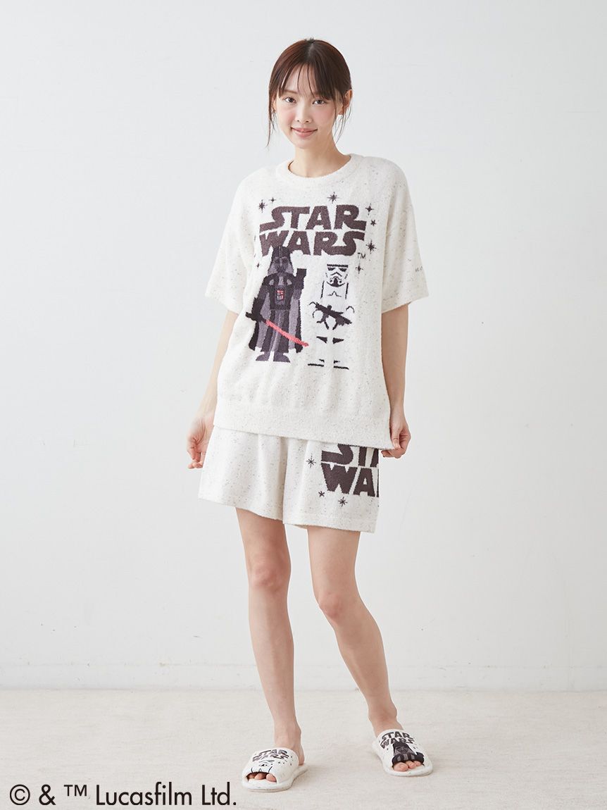 gelato pique「【STAR WARS】【レディース】スムーズィーロゴジャガードショートパンツ」|ルームウェア|