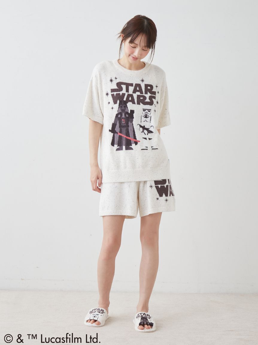 gelato pique「【STAR WARS】【レディース】スムーズィーロゴジャガードショートパンツ」|ルームウェア|