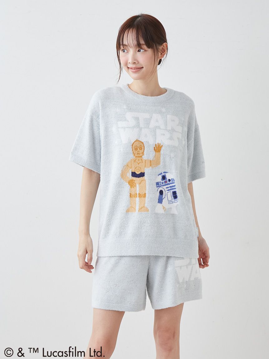 gelato pique「【STAR WARS】【レディース】スムーズィーロゴジャガードショートパンツ」|ルームウェア|