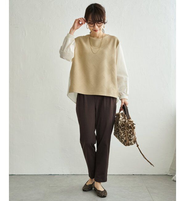 ikka「カットドッキングレイヤードプルオーバー」|その他|