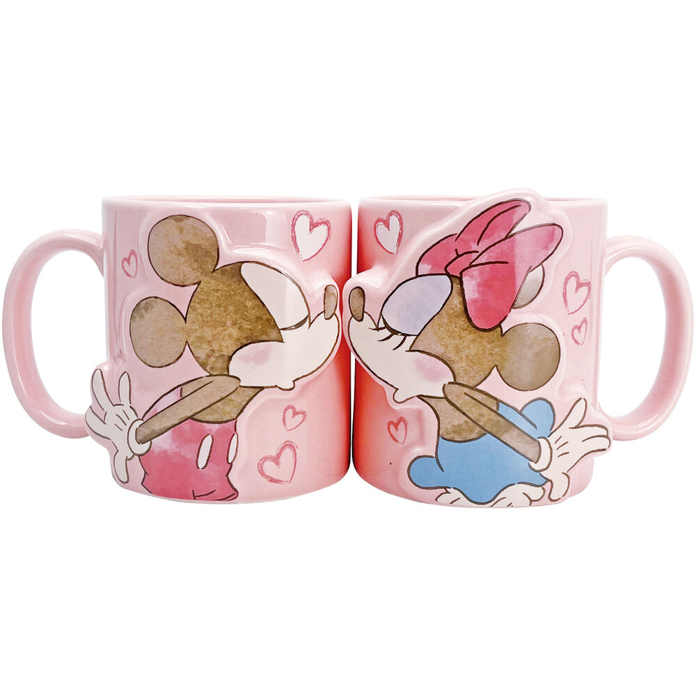BACKYARD FAMILY「ディズニー ペアマグ disney Disney 通販 マグカップ マグ カップ コップ ペア」|グラス・マグカップ|ピンク4
