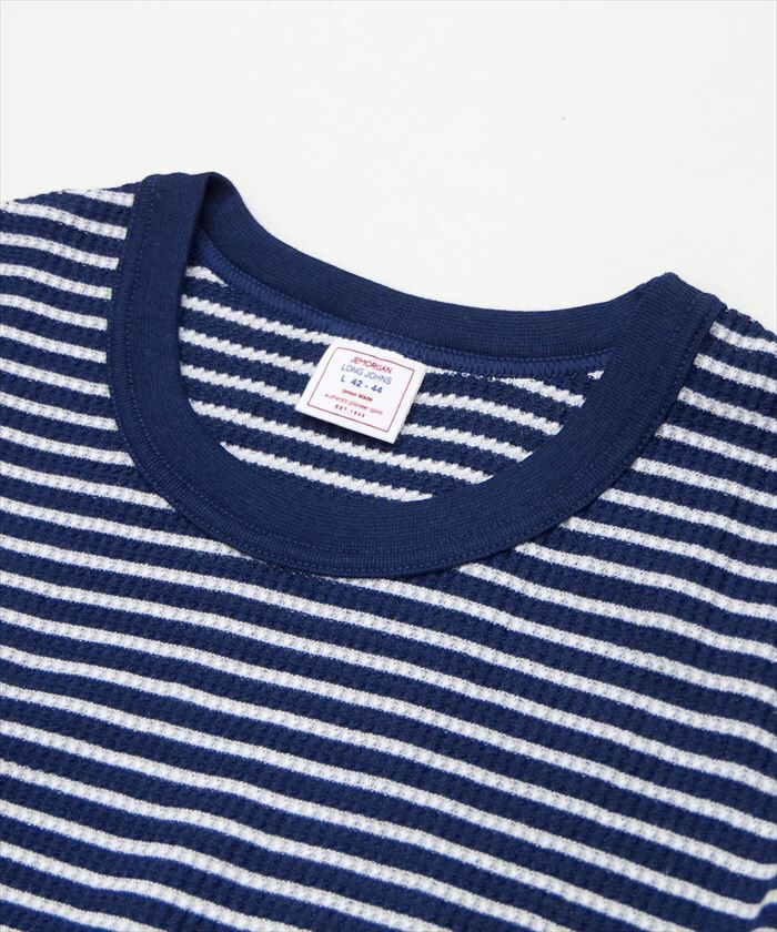 BACKYARD FAMILY「JEMORGAN パックTシャツ 通販 JC055-52S ワッフル ロンT サーマル」|Tシャツ・カットソー|